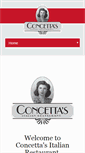 Mobile Screenshot of concettas-stcharles.com